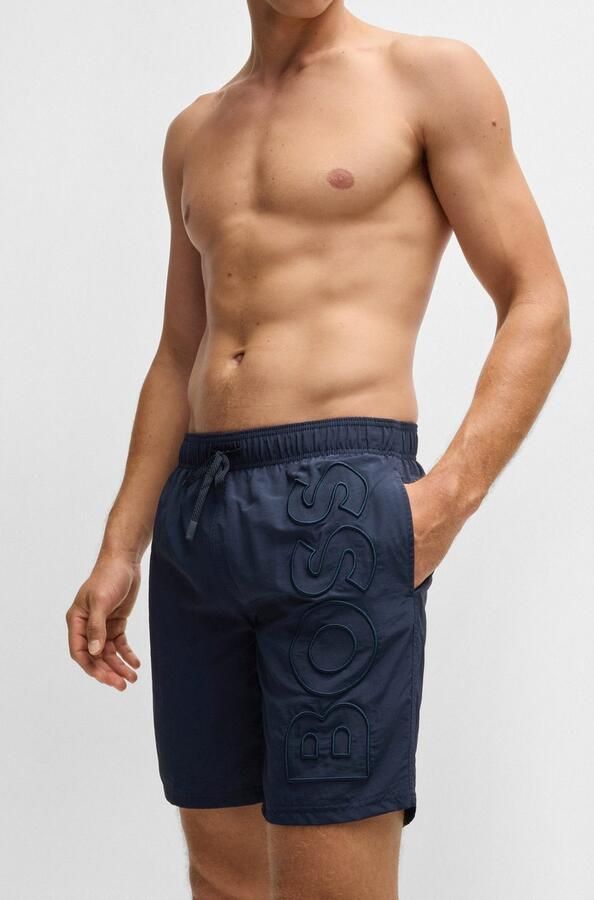 Boss Zwembroek met elastische band model 'Whale' - Foto 8