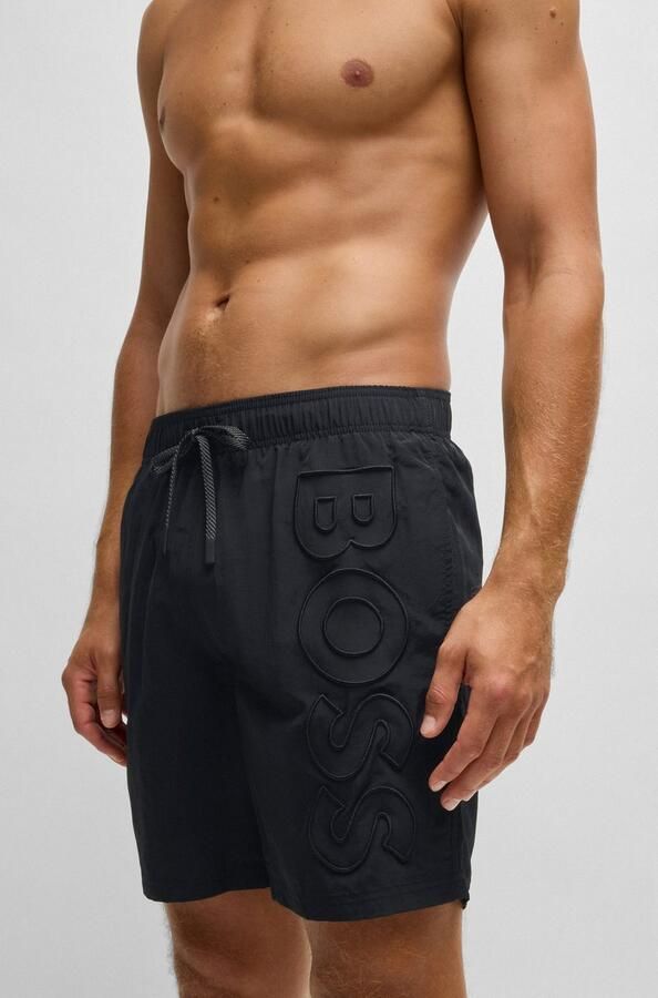 Boss Zwembroek met elastische band model 'Whale' - Foto 3