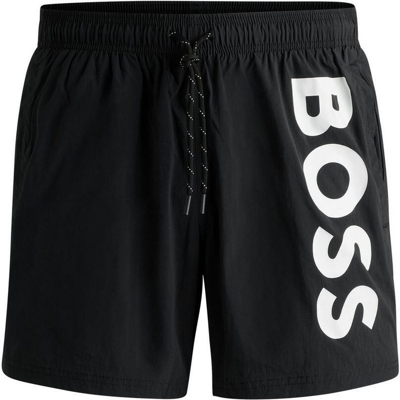 BOSS Zwemshort Octopus Met logotekst elastische tailleband met koord - Foto 3