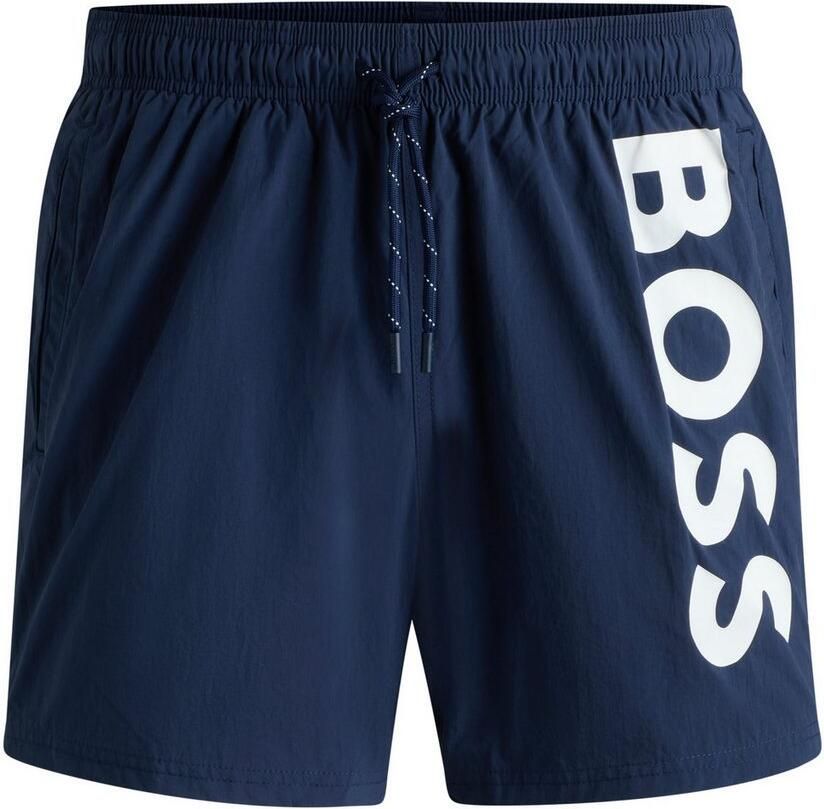 BOSS Zwemshort Octopus Met logotekst elastische tailleband met koord - Foto 4