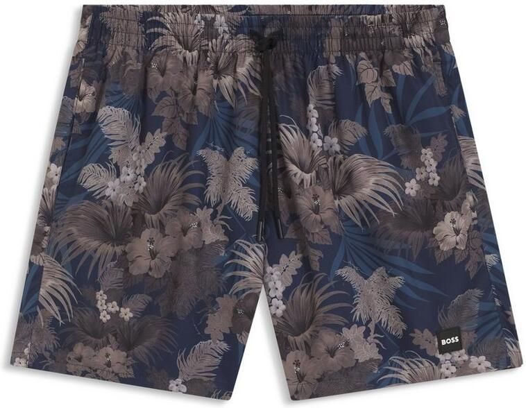 BOSS Zwemshort Piranha met kleurrijke all-over print - Foto 7