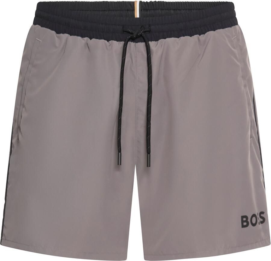 BOSS Zwemshort Starfish met contraststrepen