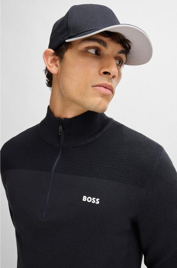 BOSS GREEN Baseball pet Cap-Bold met contrasterende onderkant unisex - Foto 2