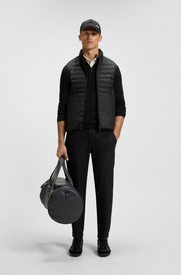 BOSS GREEN Bodywarmer V Urbanex Vest met zachte stretch-inzetten en reflecterende details - Foto 4