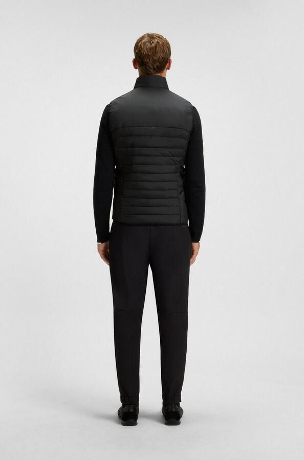 BOSS GREEN Bodywarmer V Urbanex Vest met zachte stretch-inzetten en reflecterende details - Foto 5