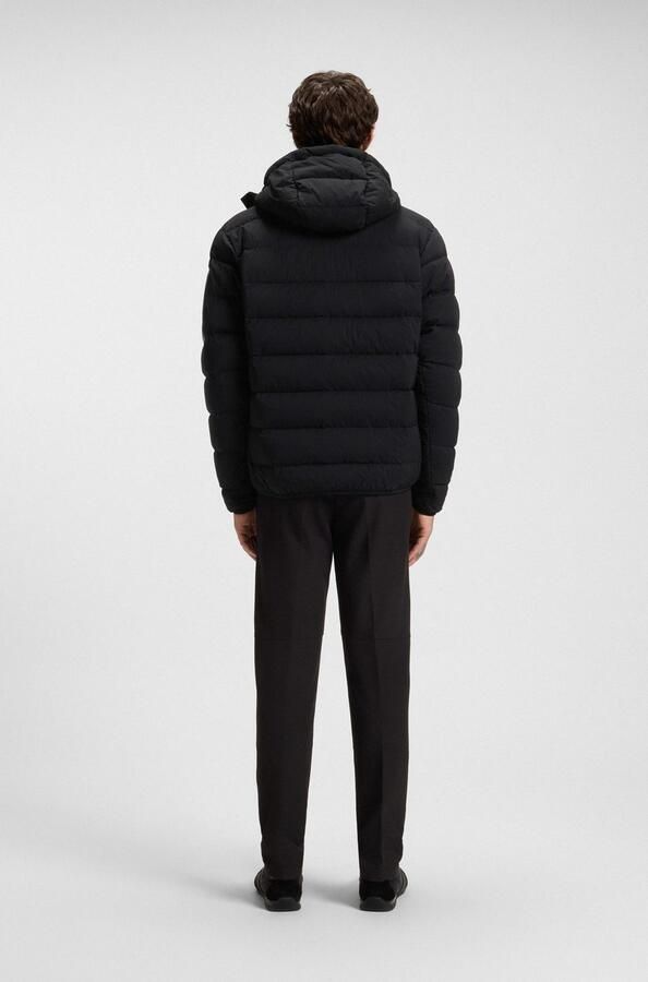 BOSS GREEN Donsjack OW Riplite JT HD afneembare capuchon waterafstotend regular fit 4-way stretch - Foto 4