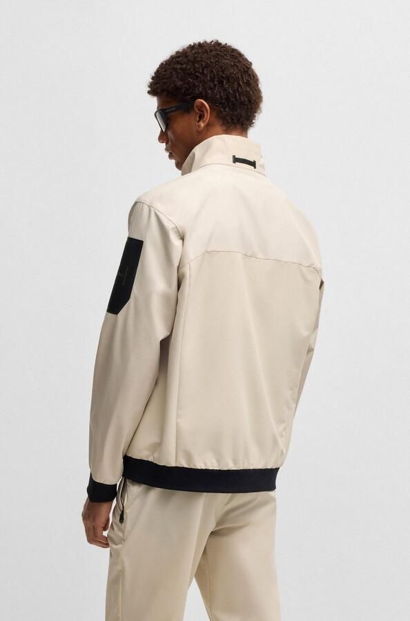 BOSS GREEN Functioneel jack J Larzac met mouwzakje - Foto 5