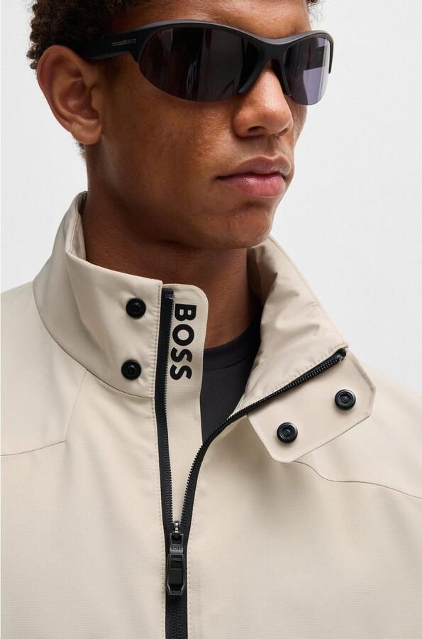 BOSS GREEN Functioneel jack J Larzac met mouwzakje - Foto 3