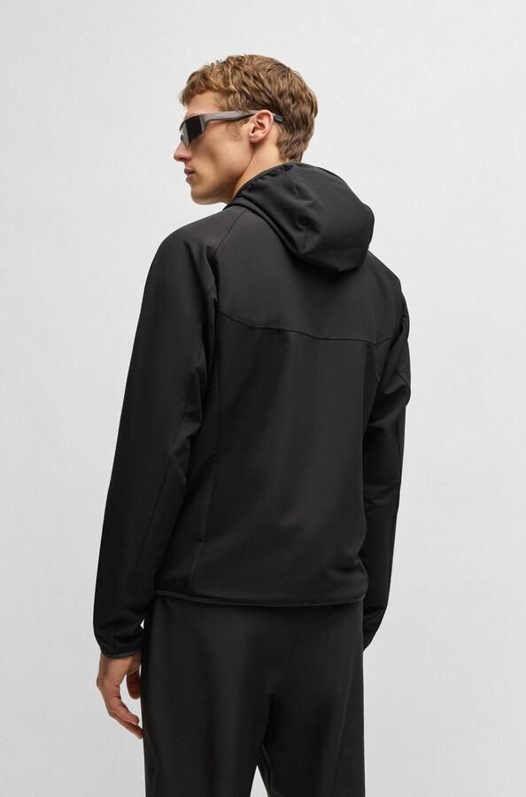 BOSS GREEN Functioneel jack L Commuter waterafstotende functionele jas met rubberen label 4-way stretch - Foto 14