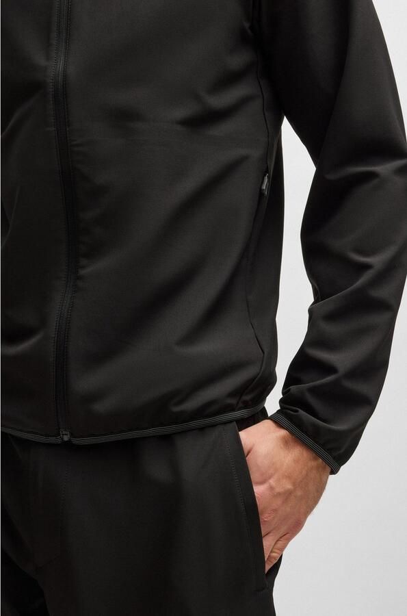 BOSS GREEN Functioneel jack L Commuter waterafstotende functionele jas met rubberen label 4-way stretch - Foto 6