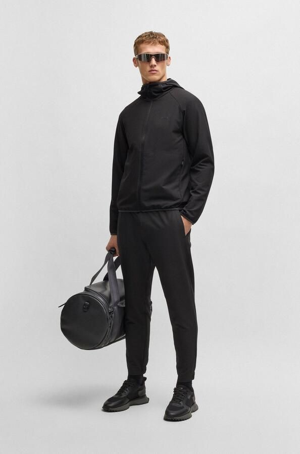 BOSS GREEN Functioneel jack L Commuter waterafstotende functionele jas met rubberen label 4-way stretch - Foto 9