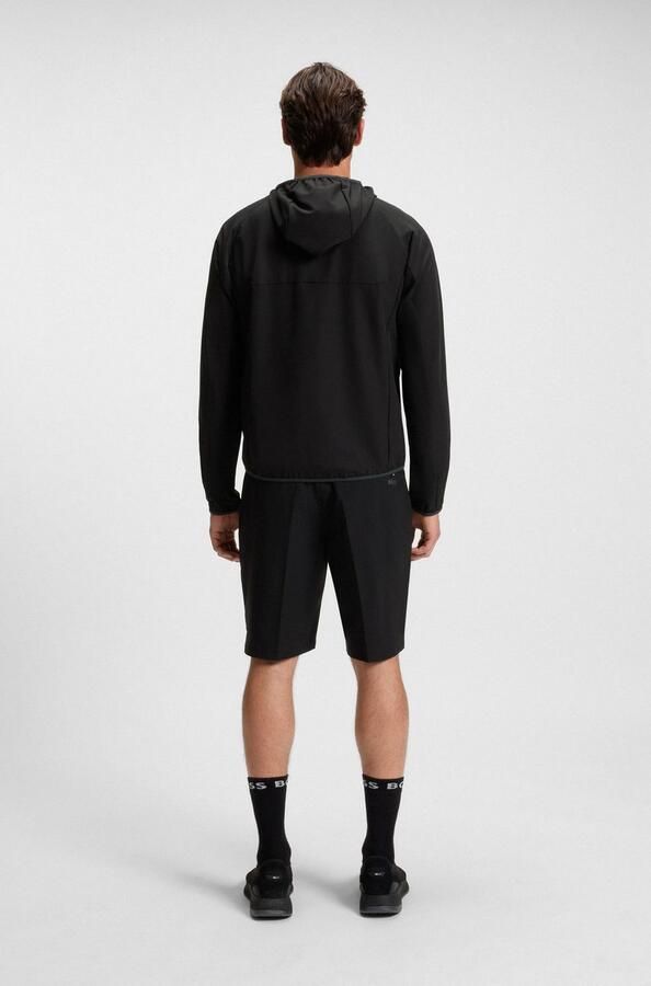 BOSS GREEN Functioneel jack L Commuter waterafstotende functionele jas met rubberen label 4-way stretch - Foto 10