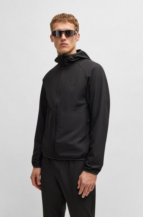 BOSS GREEN Functioneel jack L Commuter waterafstotende functionele jas met rubberen label 4-way stretch - Foto 12