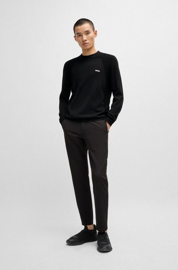 BOSS GREEN Gebreide trui Mo tum Lite C van dry-flex-stof - Foto 5