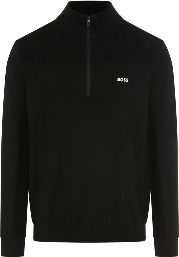 BOSS GREEN Gebreide trui Opstaande kraag met ritssluiting Regular Fit - Foto 5