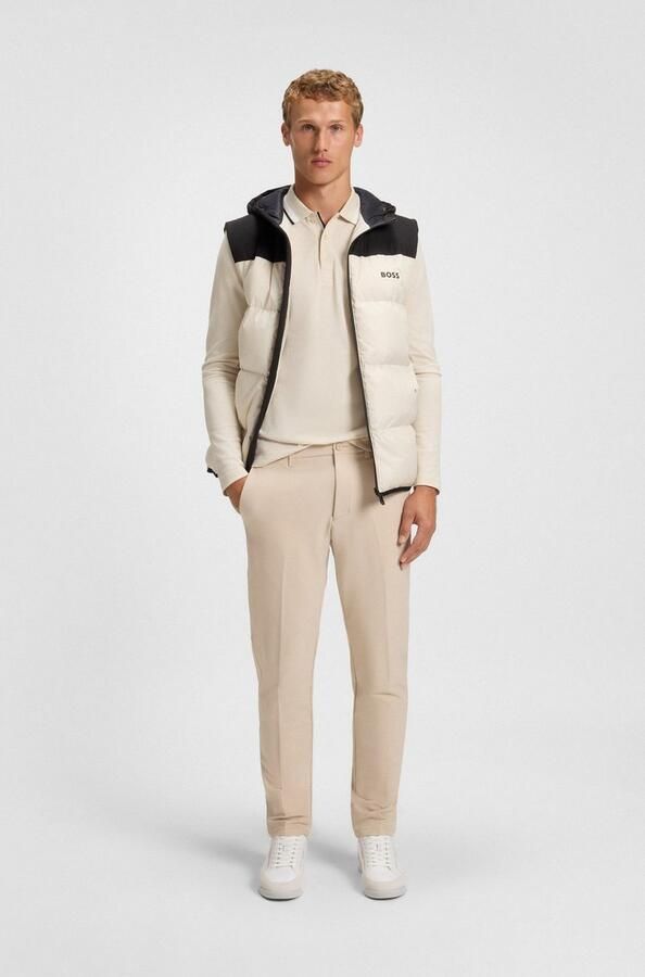 BOSS GREEN Poloshirt met lange mouwen Plisy met strepen op de kraag - Foto 3