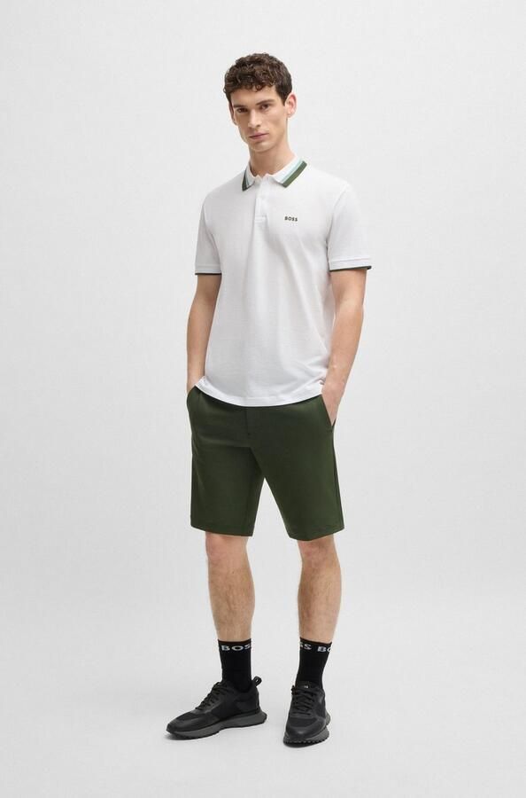 BOSS GREEN Poloshirt Paddy AP Herit met contrastkleurige details - Foto 4
