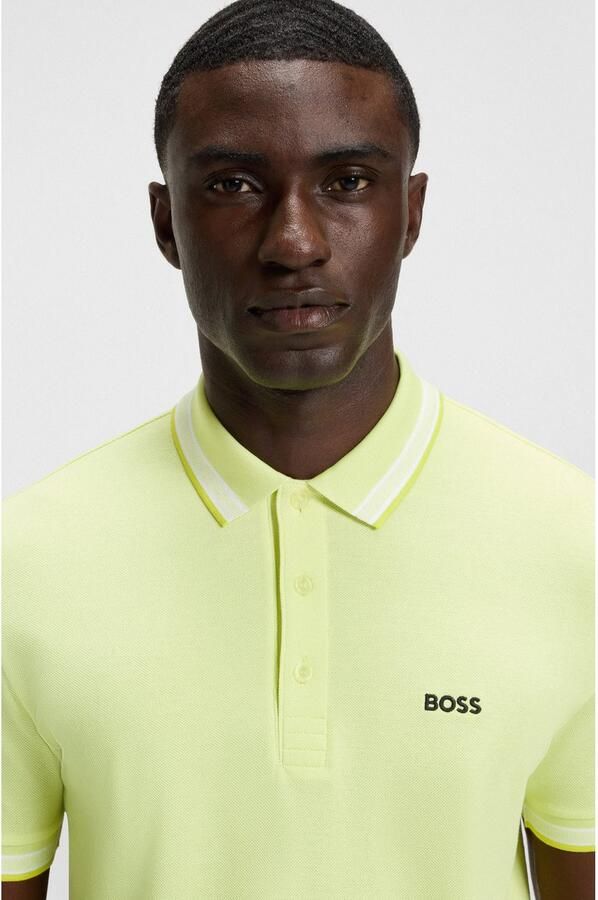 BOSS GREEN Poloshirt PADDY met contrasterende strepen aan de kraag - Foto 2