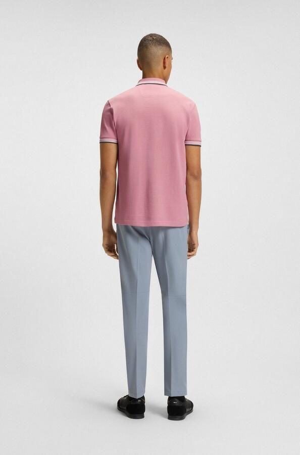 BOSS GREEN Poloshirt PADDY met contrasterende strepen aan de kraag - Foto 4