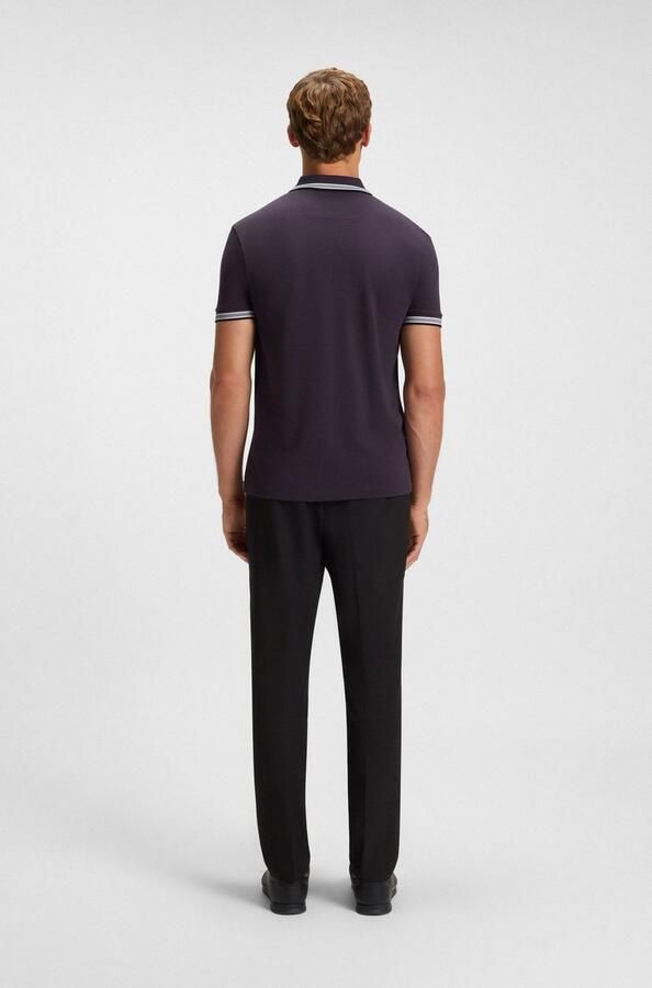 BOSS GREEN Poloshirt PADDY met contrasterende strepen aan de kraag - Foto 4