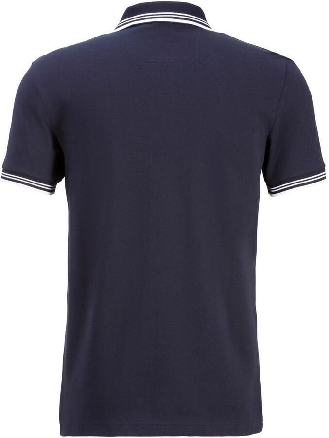 BOSS Green Slim fit poloshirt met labelprint model 'Paul' - Foto 6