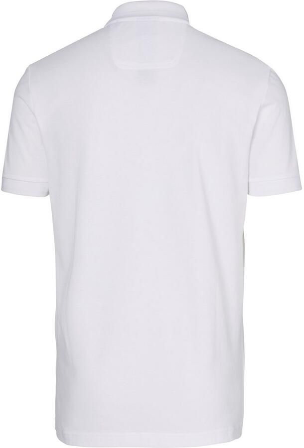 BOSS Green Poloshirt met labelprint model 'Pio' - Foto 6