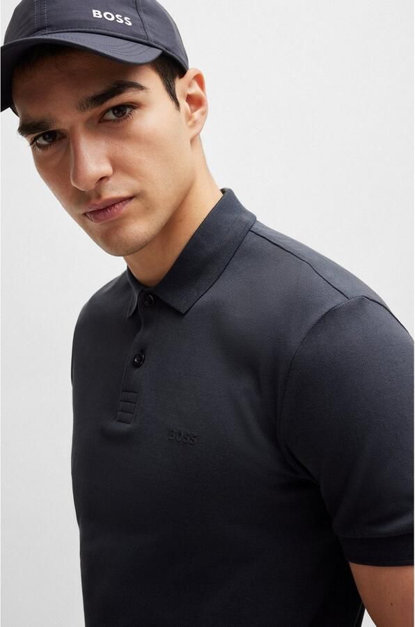Hugo Boss Donkerblauw poloshirt korte mouw Blue Heren - Foto 3