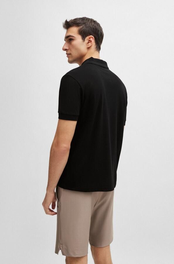 Hugo Boss Zwart poloshirt korte mouw Black Heren - Foto 4