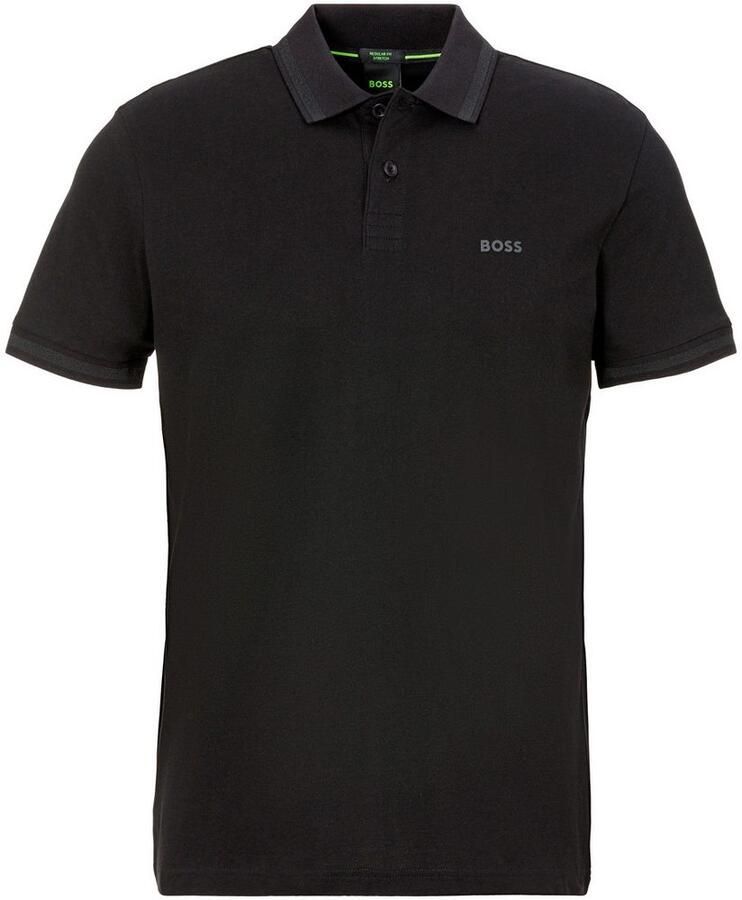 Hugo Boss Zwart poloshirt korte mouw Black Heren - Foto 2