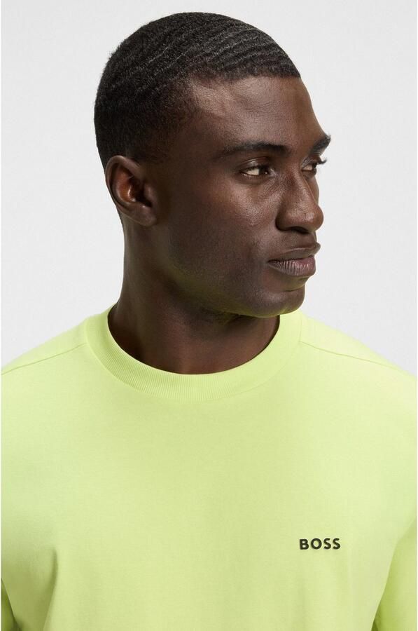 Boss T-shirt Korte Mouw Crew Neck Tee T-Shirt Light Pastel Green - Foto 2