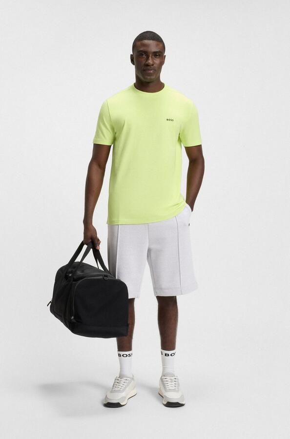 Boss T-shirt Korte Mouw Crew Neck Tee T-Shirt Light Pastel Green - Foto 3