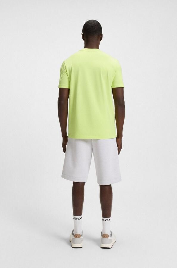 Boss T-shirt Korte Mouw Crew Neck Tee T-Shirt Light Pastel Green - Foto 4