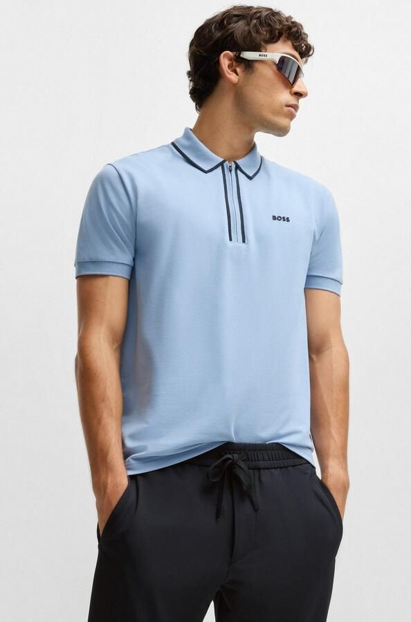 BOSS GREEN Stretchbroek T Flex met elastische tailleband en trekkoord stretchbroek businessbroek - Foto 7