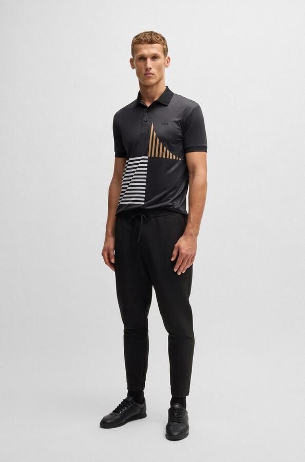 BOSS GREEN Stretchbroek T Flex met elastische tailleband en trekkoord stretchbroek businessbroek - Foto 6