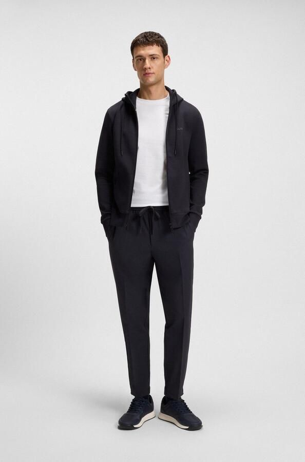 BOSS GREEN Stretchbroek T Flex met elastische tailleband en trekkoord stretchbroek businessbroek - Foto 9