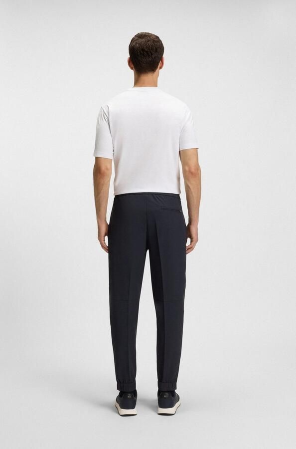 BOSS GREEN Stretchbroek T Flex met elastische tailleband en trekkoord stretchbroek businessbroek - Foto 10
