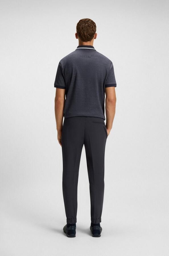 BOSS GREEN Stretchbroek T Flex met elastische tailleband en trekkoord stretchbroek businessbroek - Foto 11