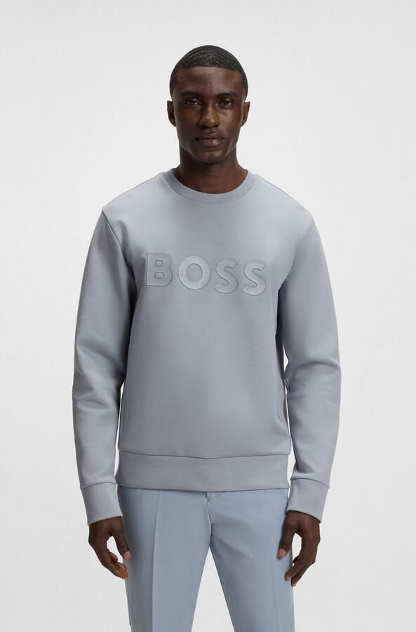 BOSS GREEN Sweatshirt Salbo met logoprint - Foto 5