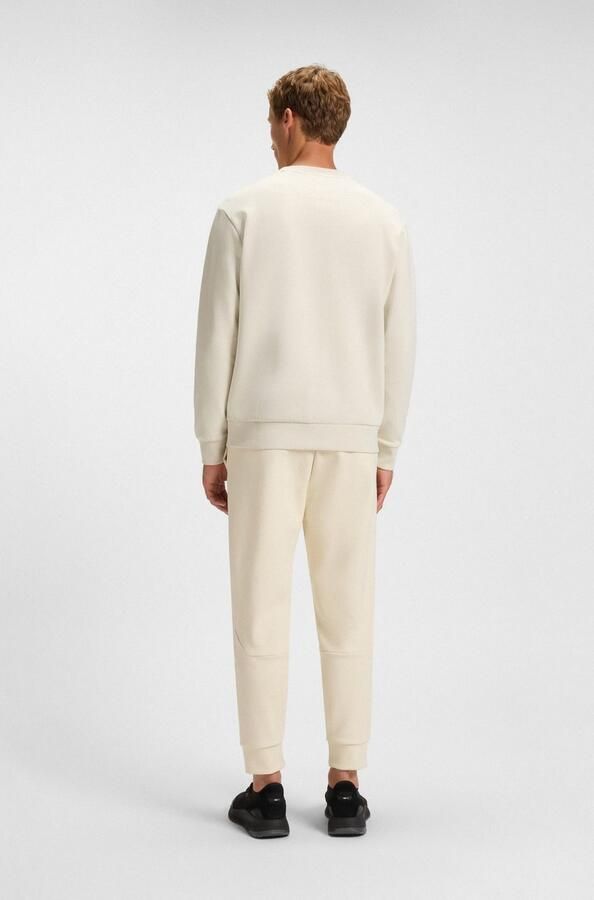 BOSS Green Regular fit sweatshirt van katoenmix model 'SALBO' - Foto 4