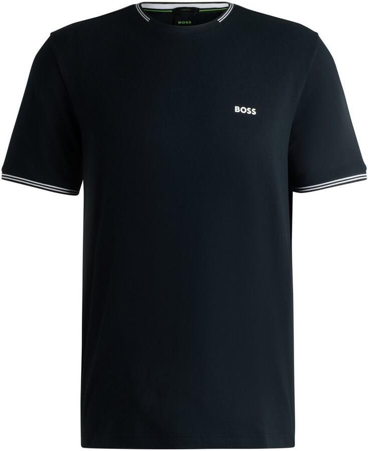 BOSS GREEN T-shirt Taul van zacht stretch-katoen-piqué regular fit - Foto 3