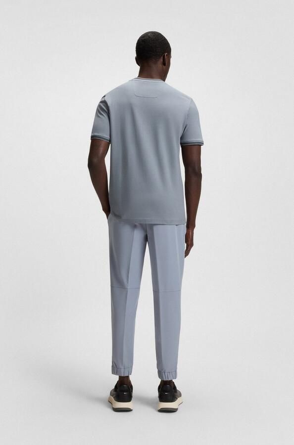 BOSS GREEN T-shirt Taul van zacht stretch-katoen-piqué regular fit - Foto 4