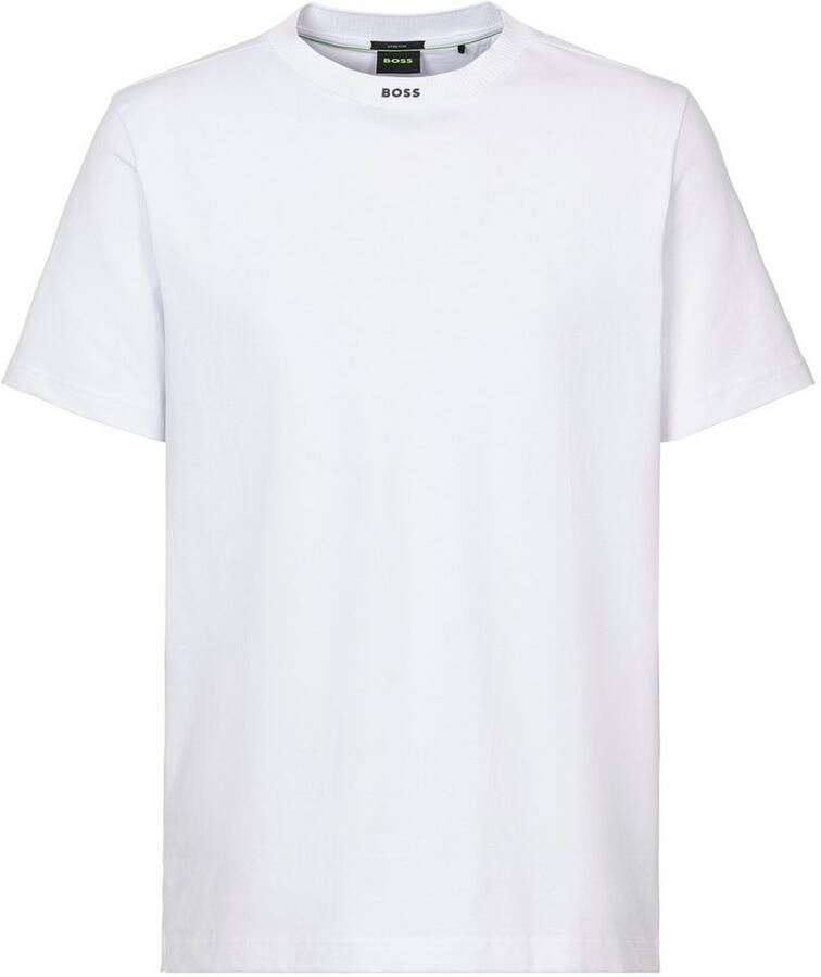 BOSS GREEN T-shirt Tee Rib met logo aan de hals - Foto 2