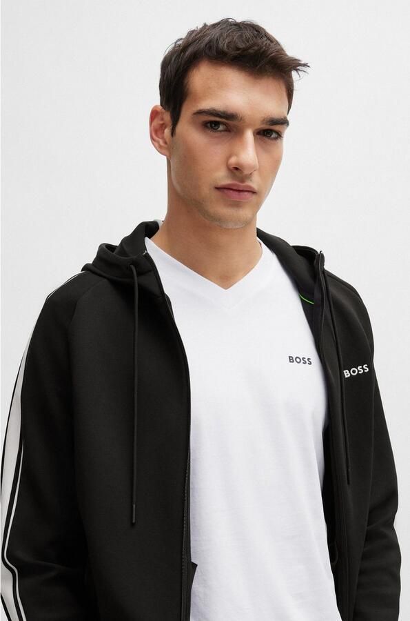 BOSS GREEN T-shirt Tee V met v-hals - Foto 8