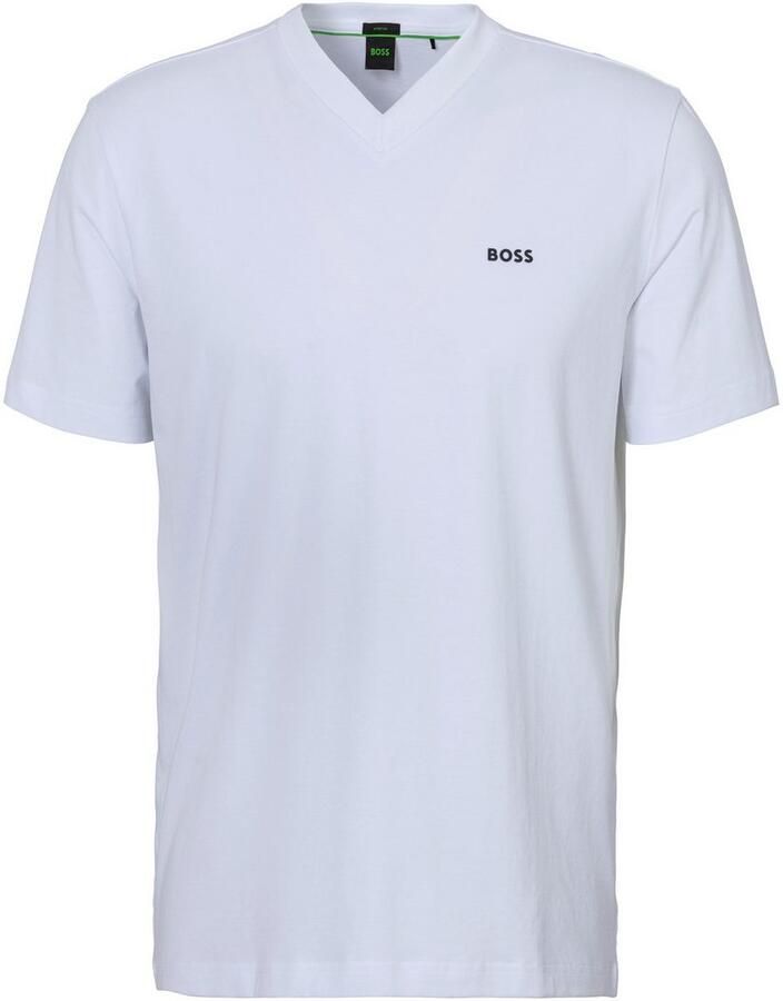 BOSS GREEN T-shirt Tee V met v-hals - Foto 7