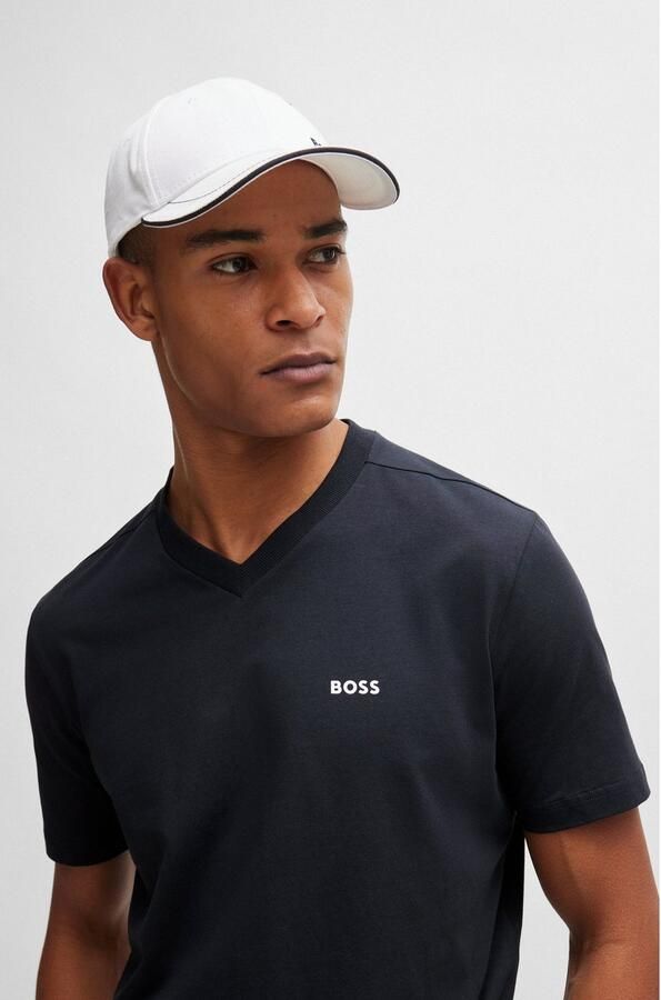 BOSS GREEN T-shirt Tee V met v-hals - Foto 11