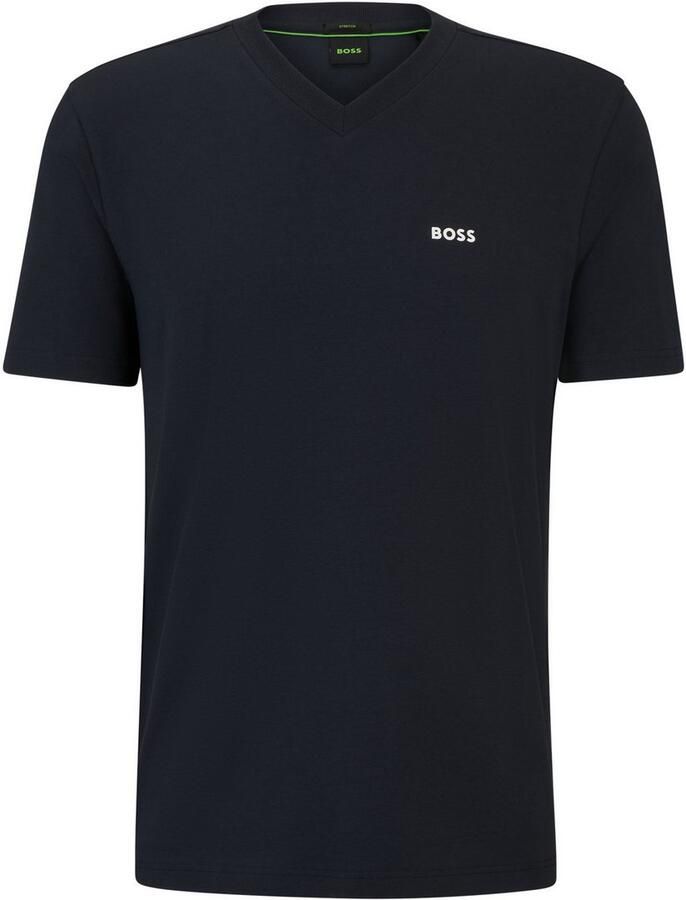 BOSS GREEN T-shirt Tee V met v-hals - Foto 7