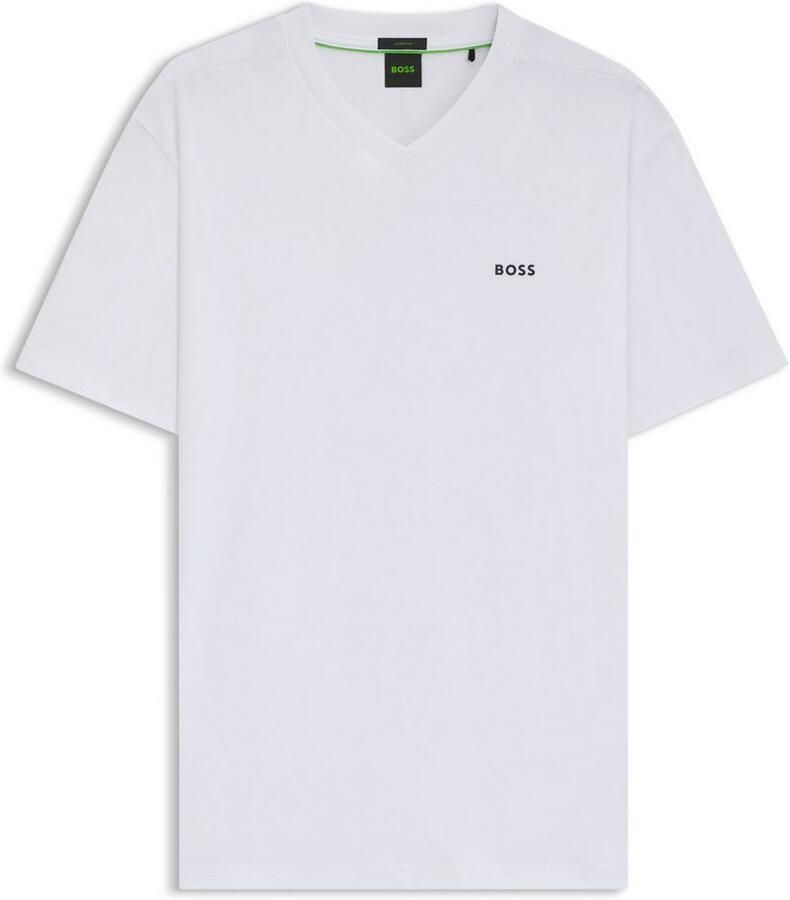 BOSS GREEN T-shirt Tee V met v-hals - Foto 5