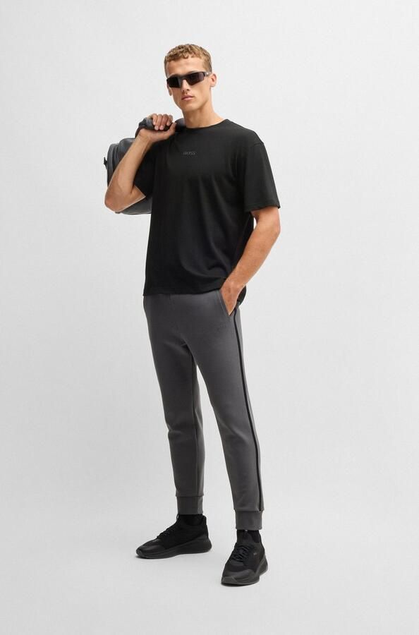 BOSS Green Regular fit T-shirt van puur katoen - Foto 5