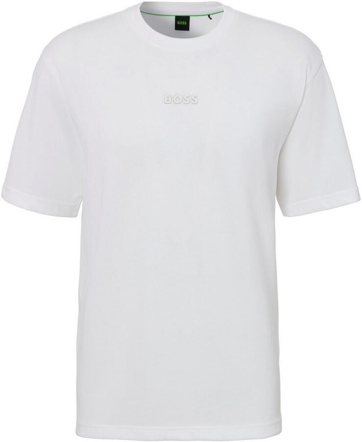 BOSS Green Regular fit T-shirt van puur katoen - Foto 3