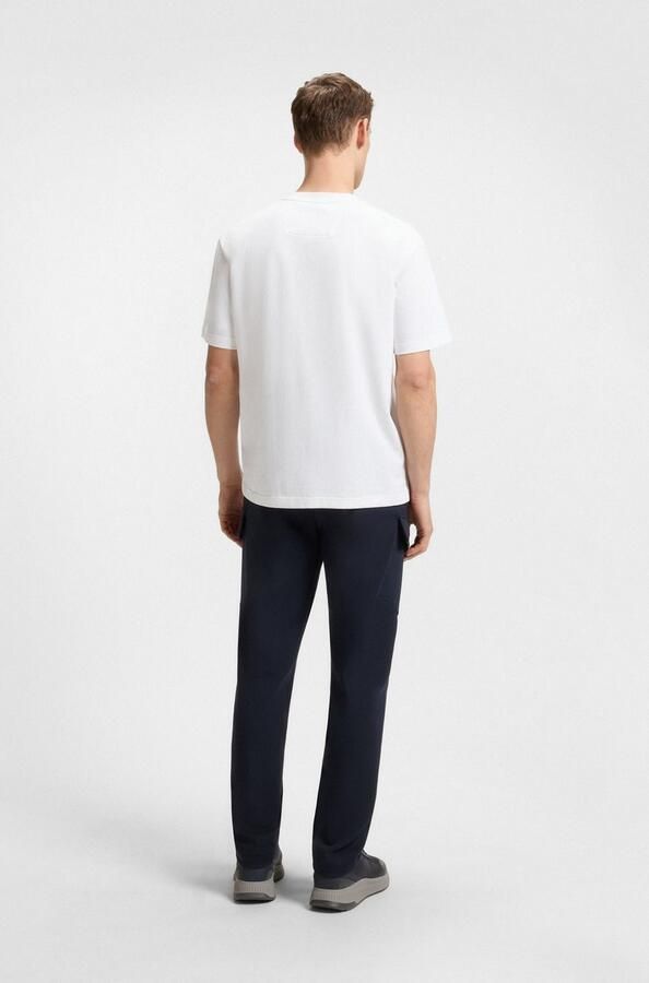 BOSS Green Regular fit T-shirt van puur katoen - Foto 7